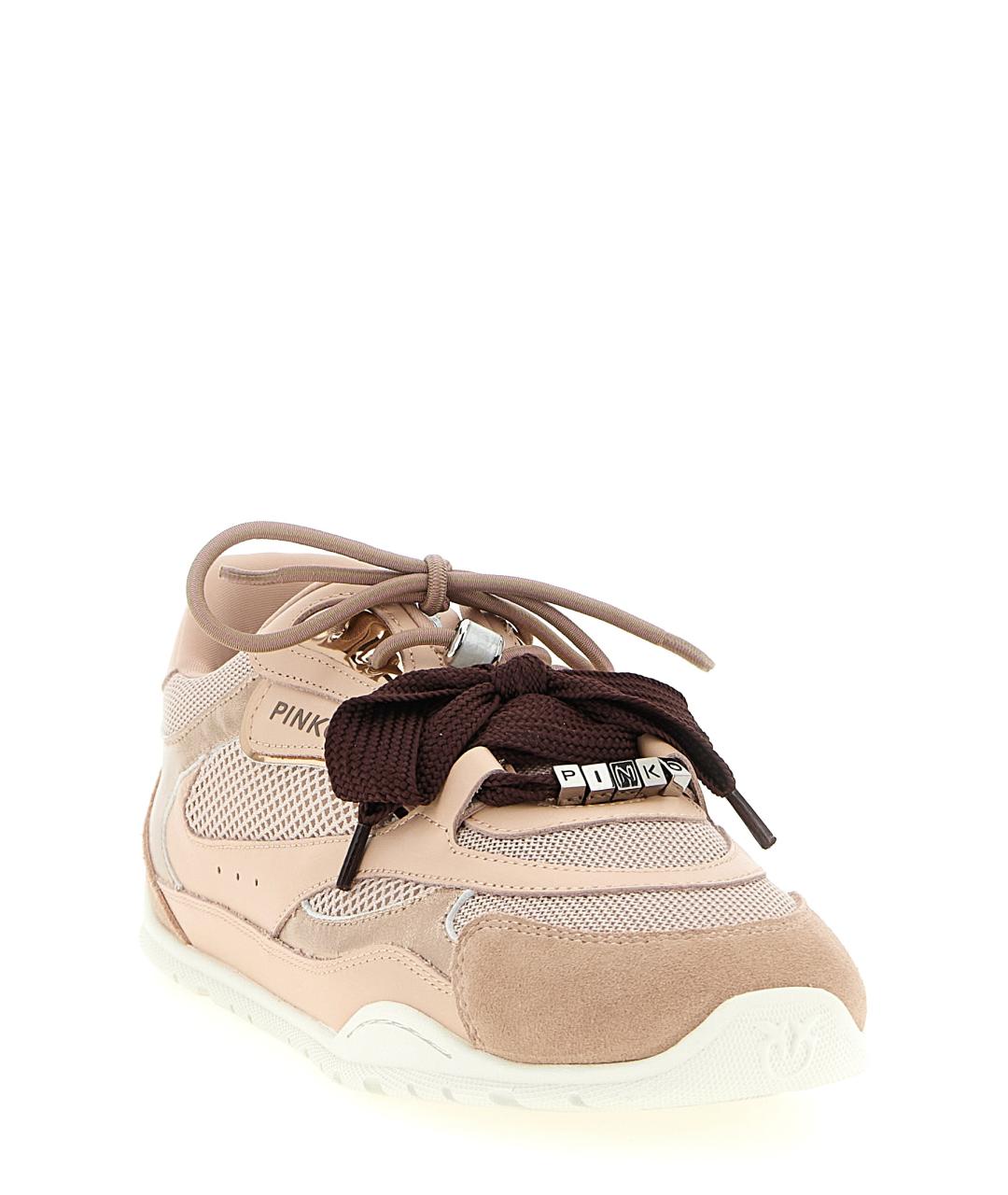 PINKO Мульти кожаные кроссовки, фото 2