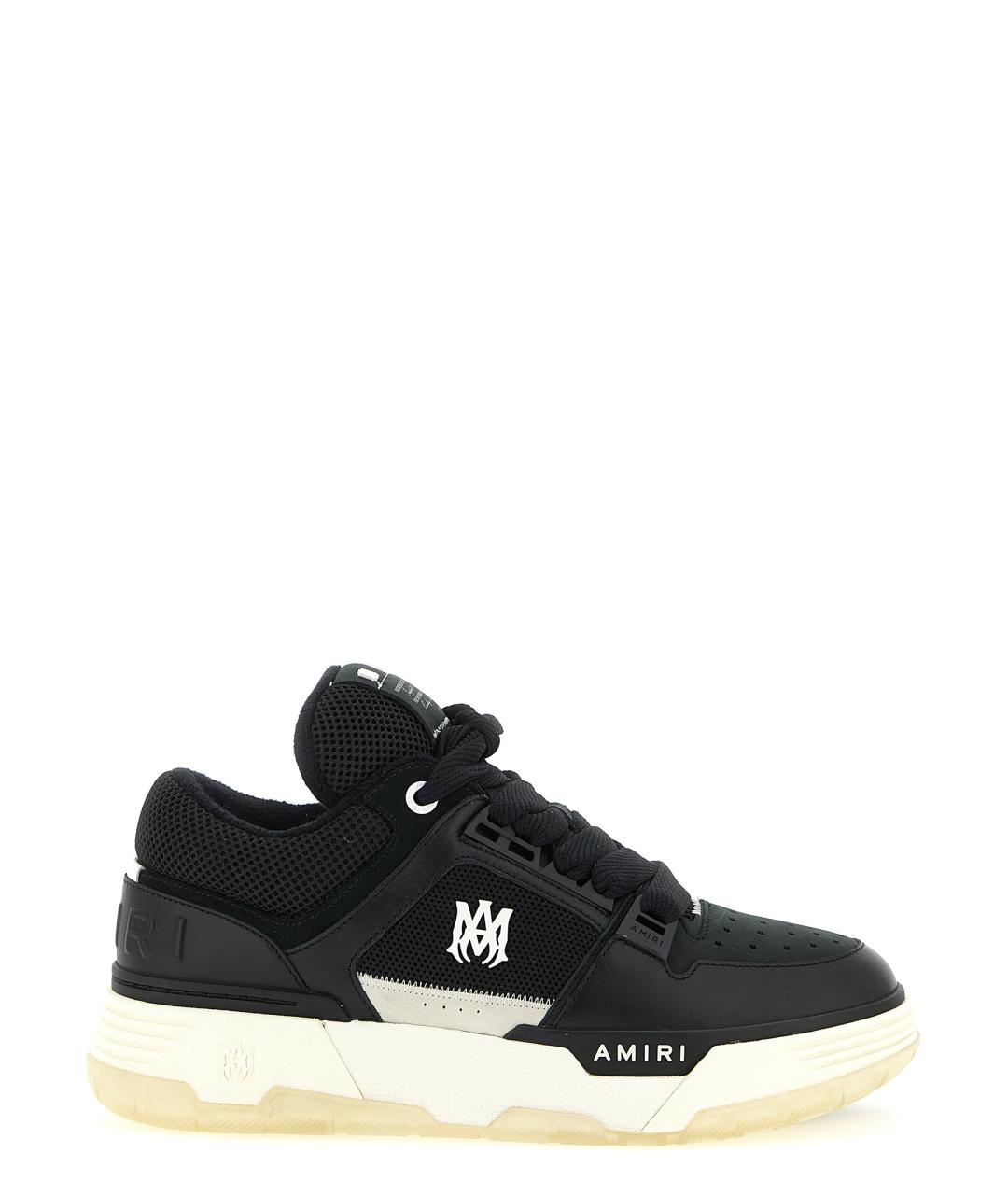 AMIRI Мульти кожаные низкие кроссовки / кеды, фото 1