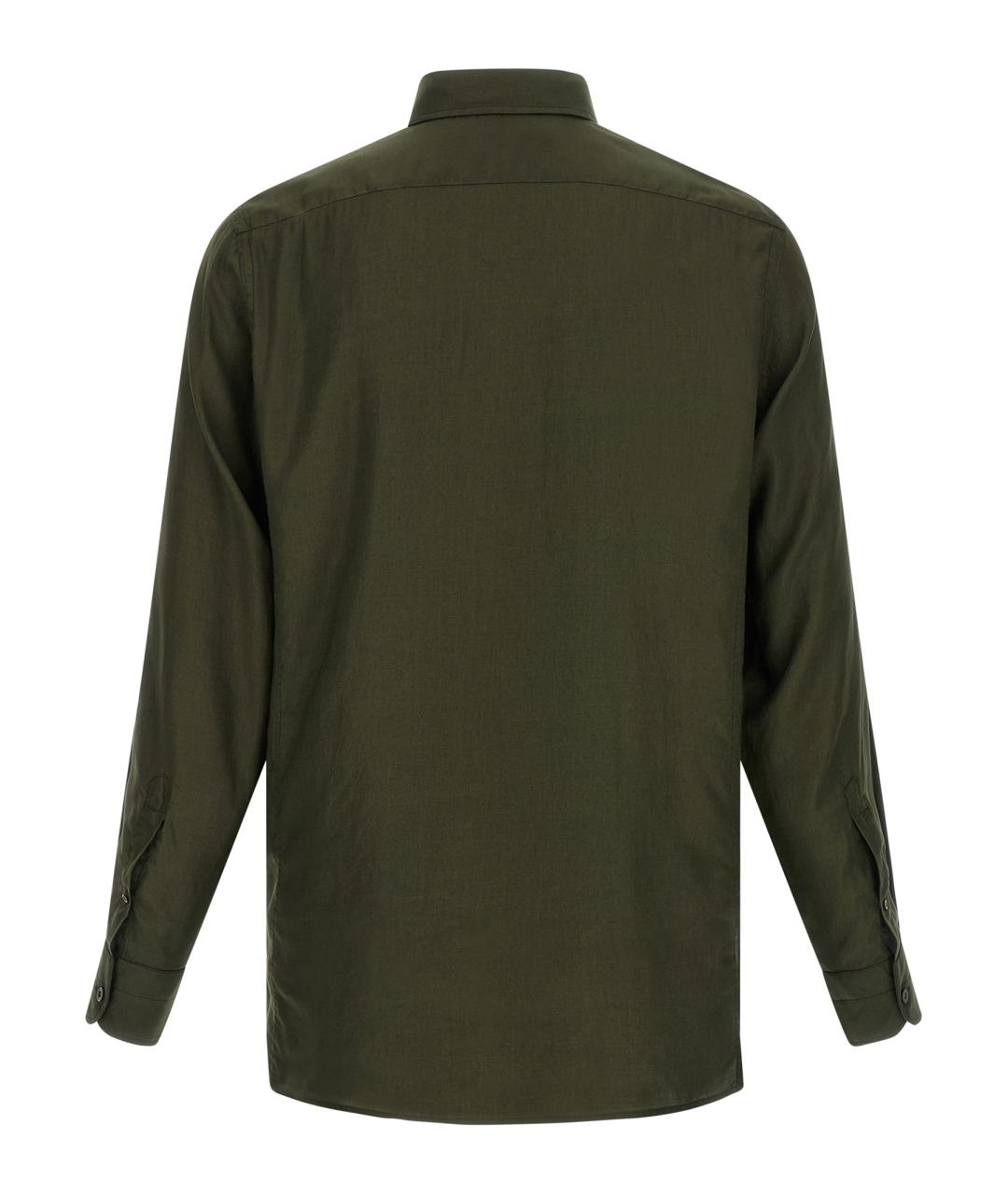 TOM FORD Зеленая кэжуал рубашка, фото 2