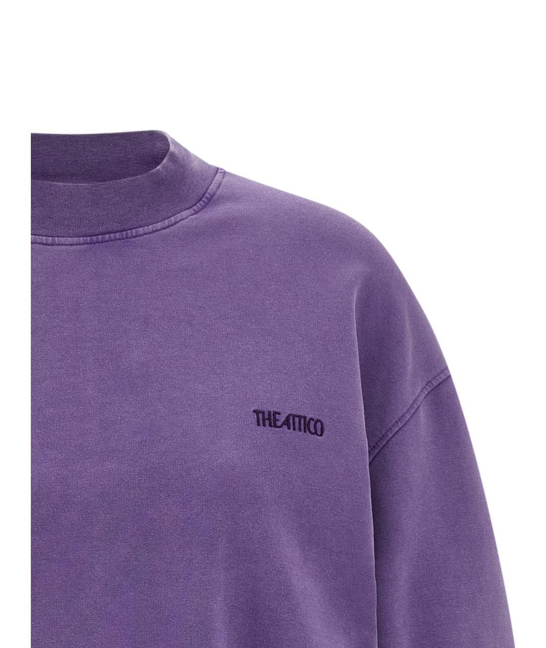 THE ATTICO Фиолетовое платье, фото 3