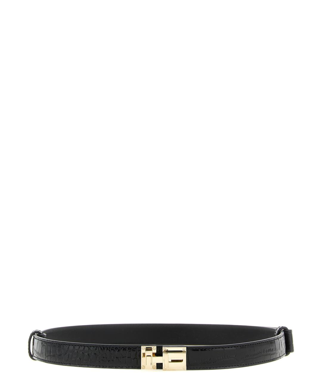 TOM FORD Черный кожаный ремень, фото 1