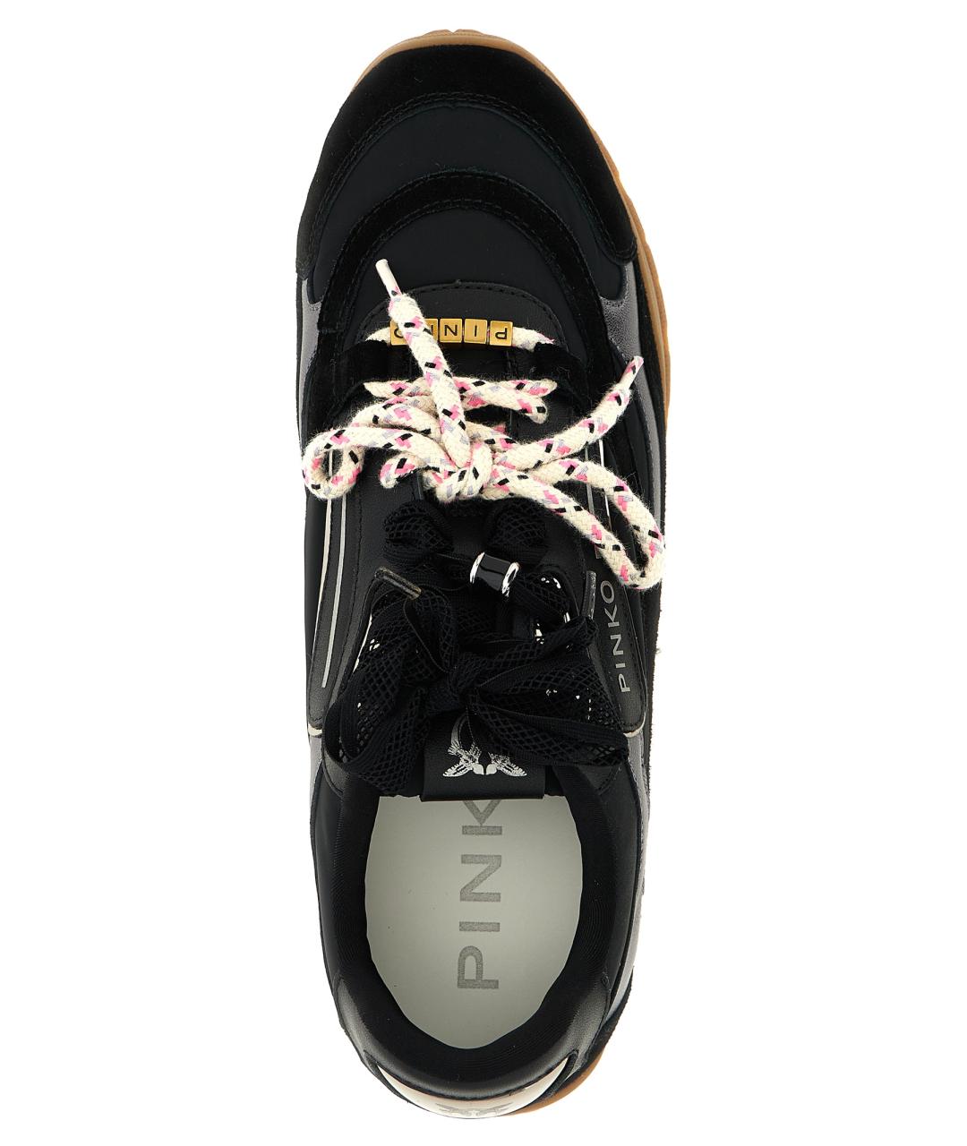 PINKO Черные кроссовки, фото 4