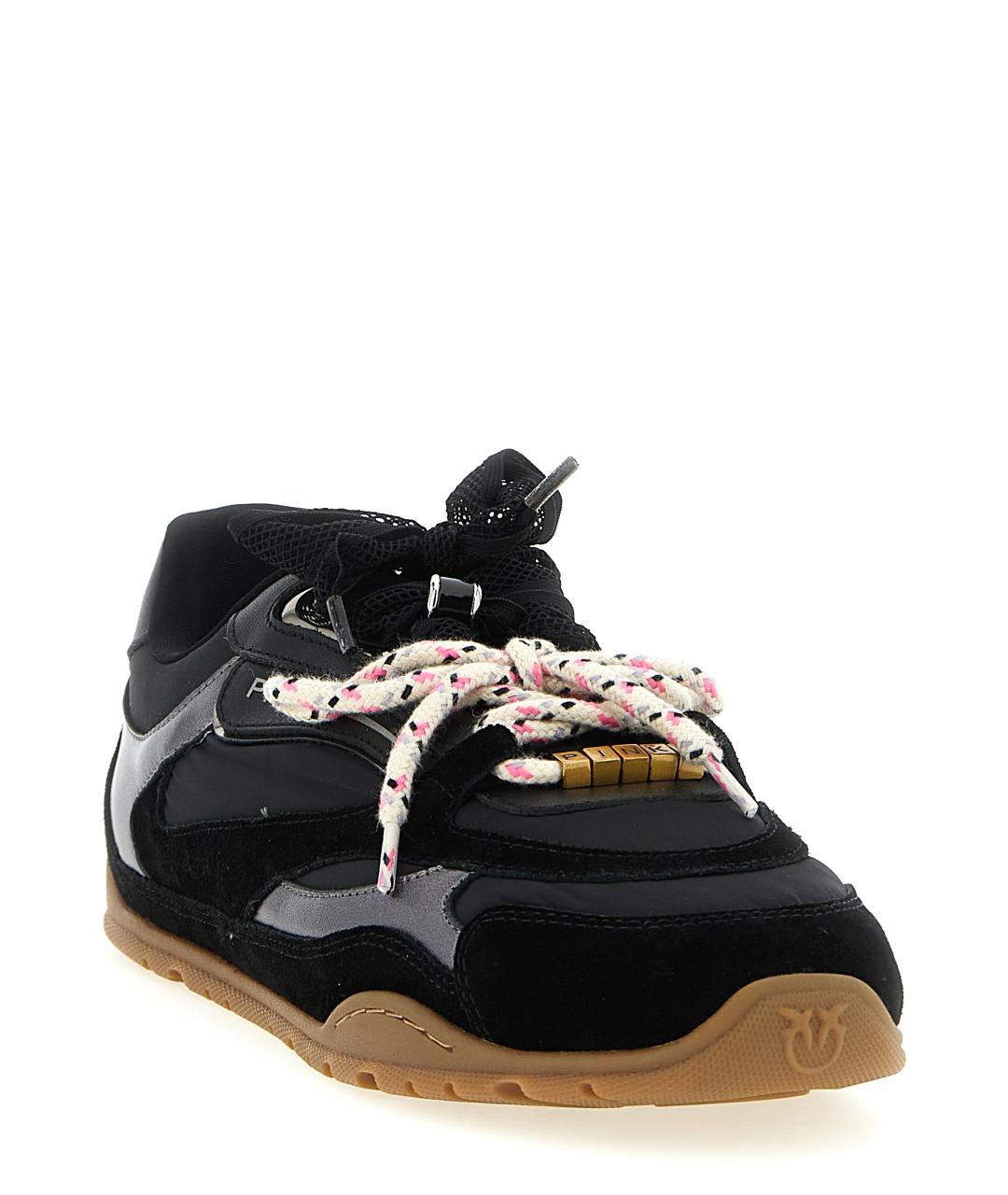 PINKO Черные кроссовки, фото 2