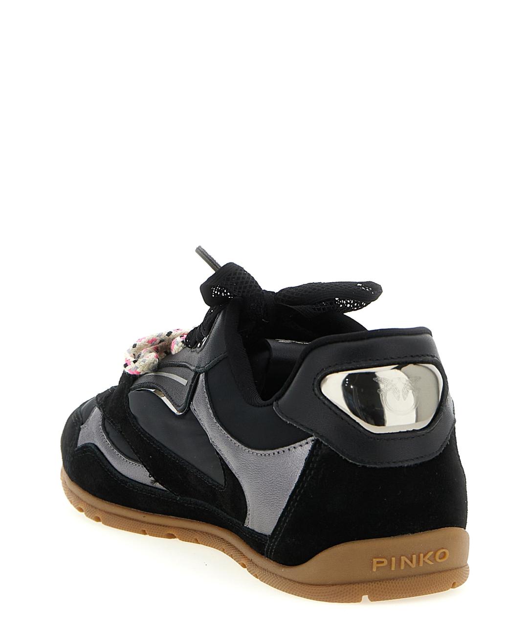 PINKO Черные кроссовки, фото 3