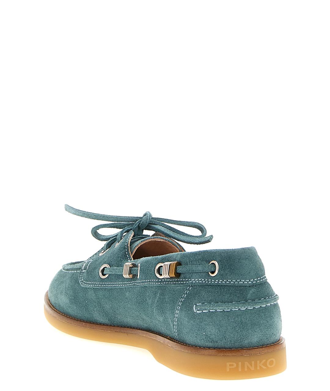 PINKO Синие замшевые лоферы, фото 3
