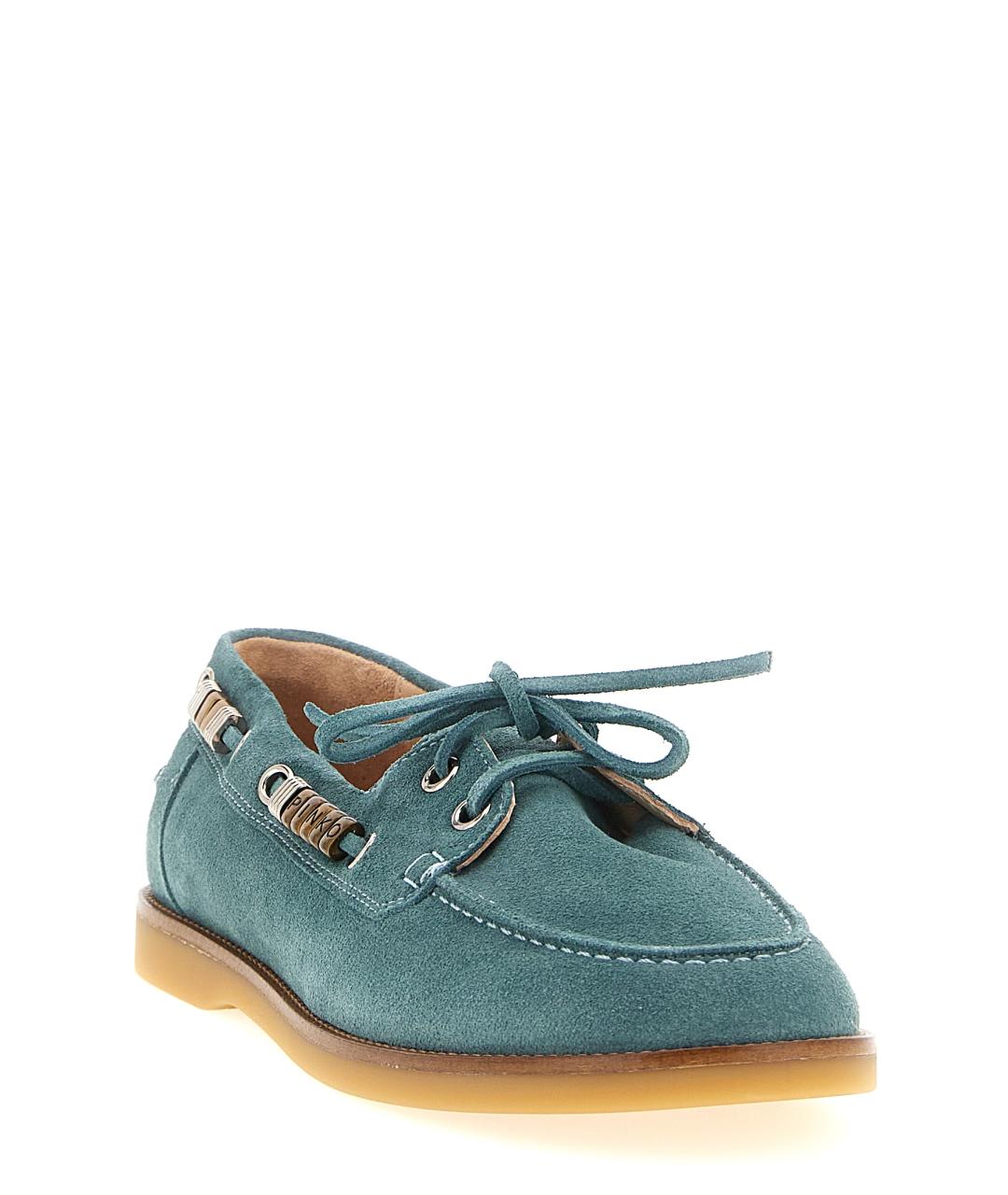 PINKO Синие замшевые лоферы, фото 2