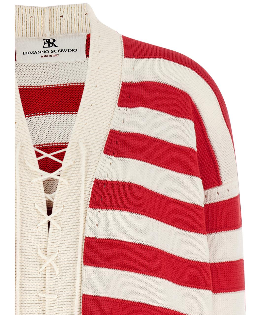 ERMANNO SCERVINO Мульти хлопковый кардиган, фото 3