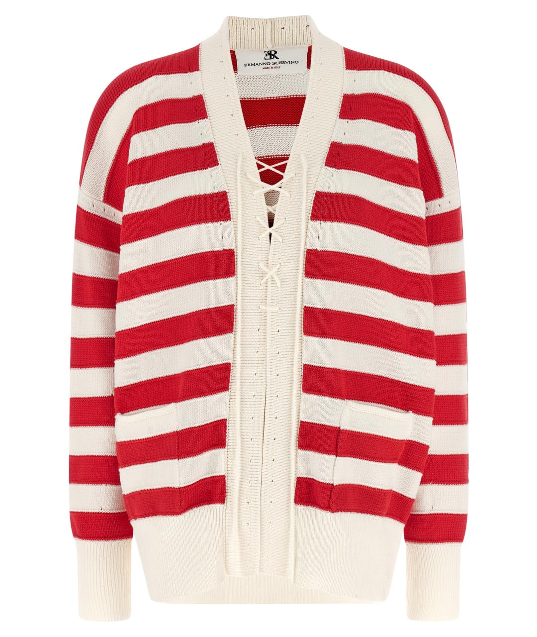 ERMANNO SCERVINO Мульти хлопковый кардиган, фото 1