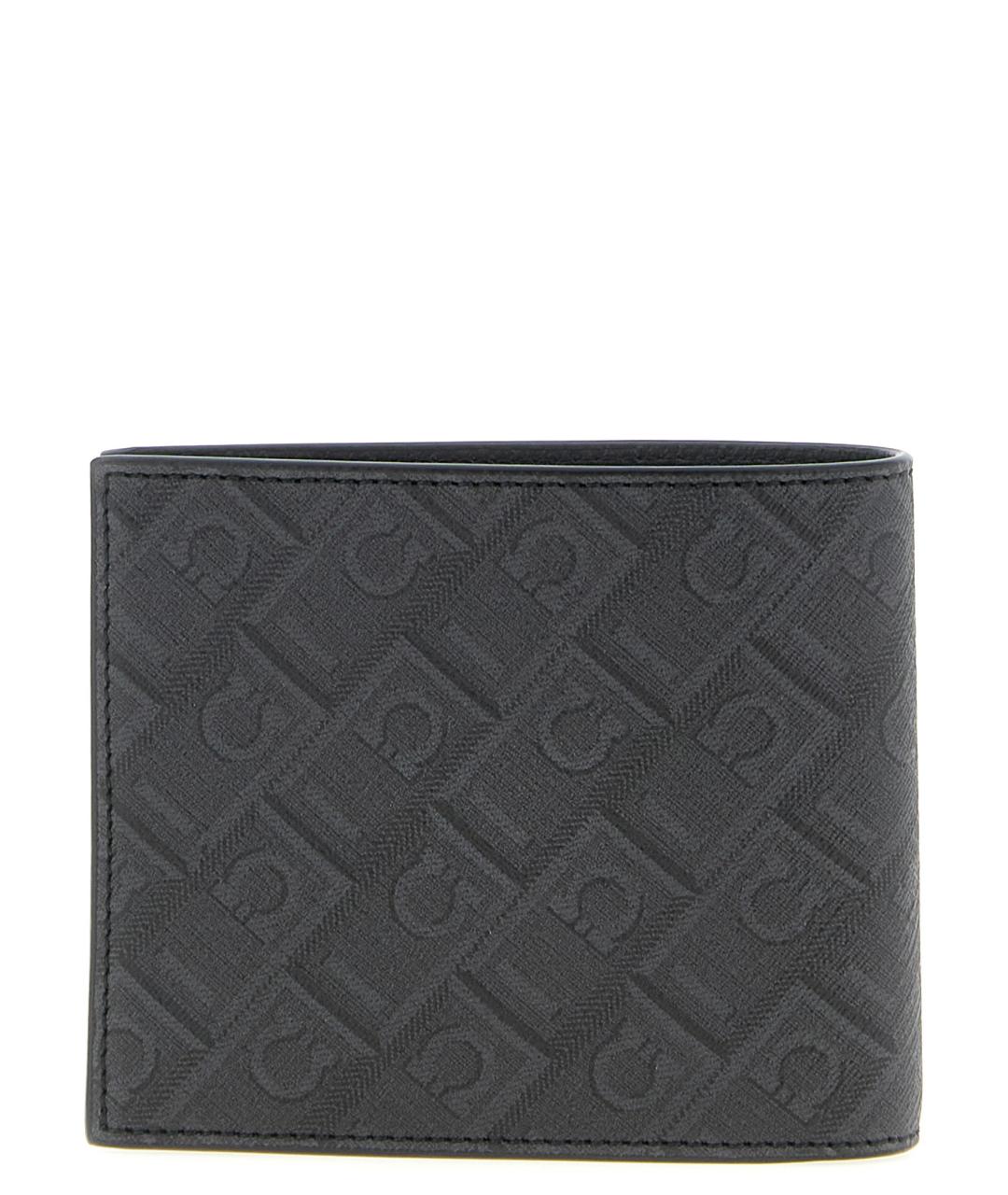FERRAGAMO Черный кошелек, фото 2