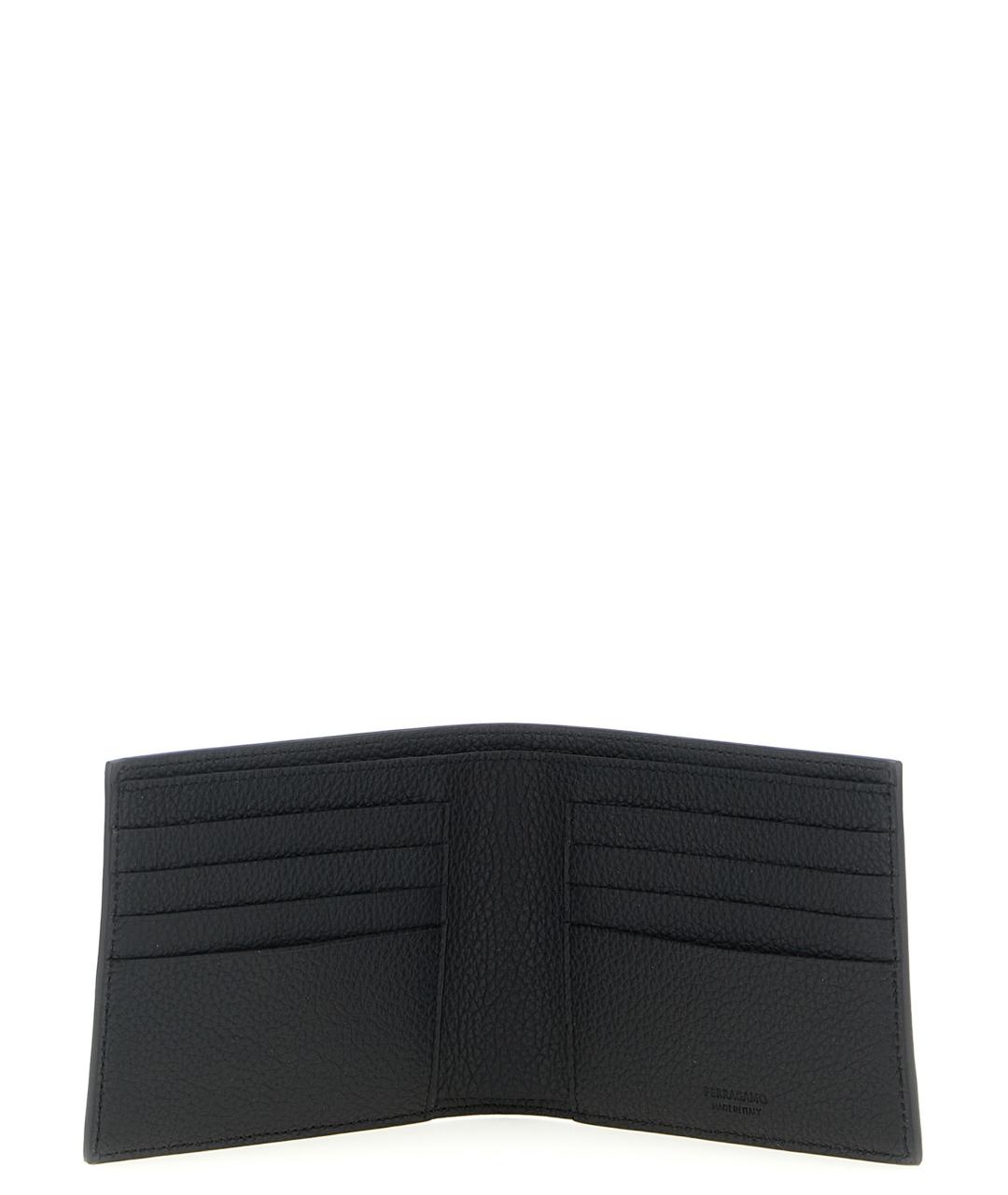 FERRAGAMO Черный кошелек, фото 3