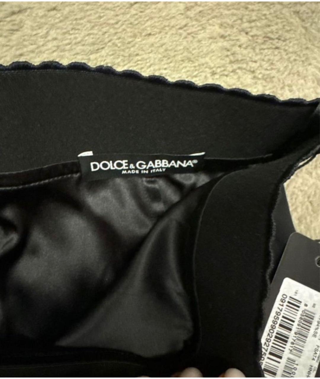 DOLCE&GABBANA Шелковая юбка миди, фото 3