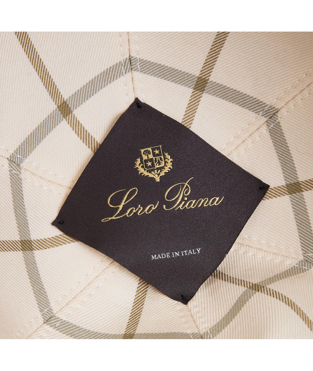 LORO PIANA Коричневая кашемировая шапка, фото 4