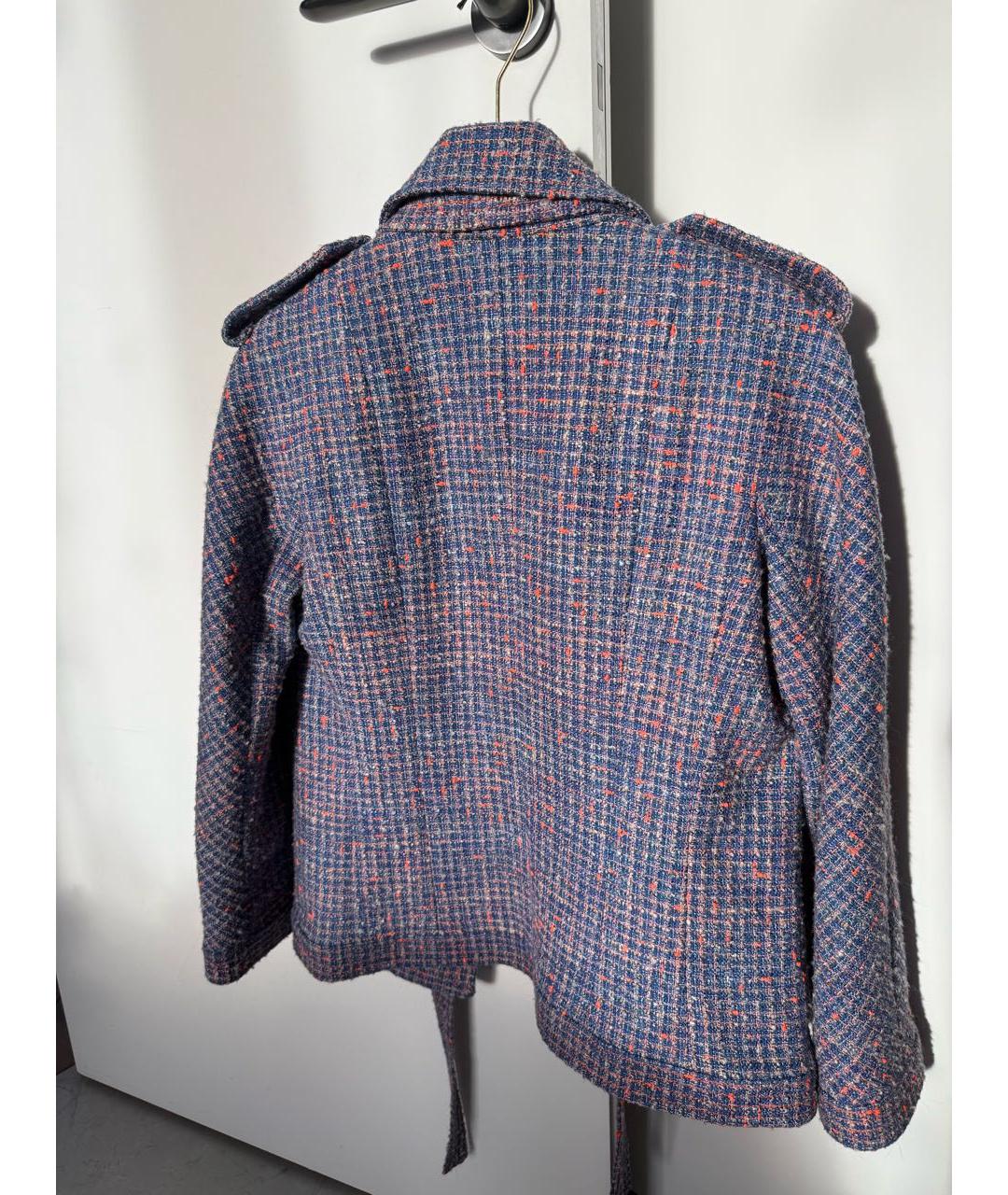 CHANEL Мульти твидовый жакет/пиджак, фото 2