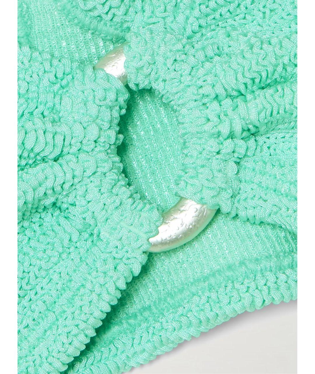 HUNZA G Салатовый купальник, фото 4