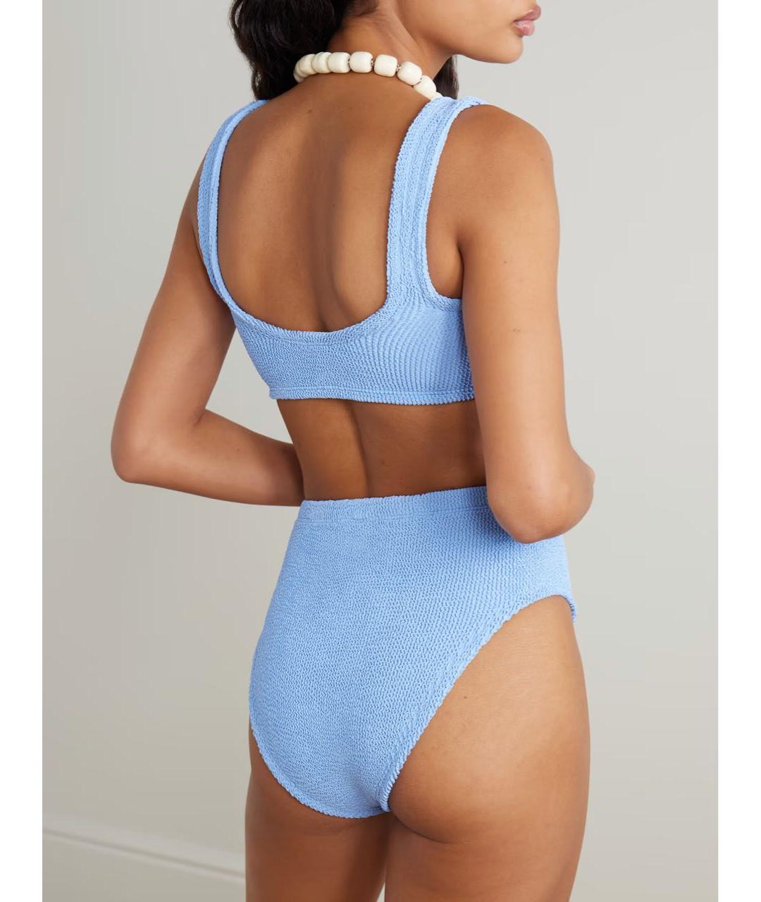 HUNZA G Голубой купальник, фото 3