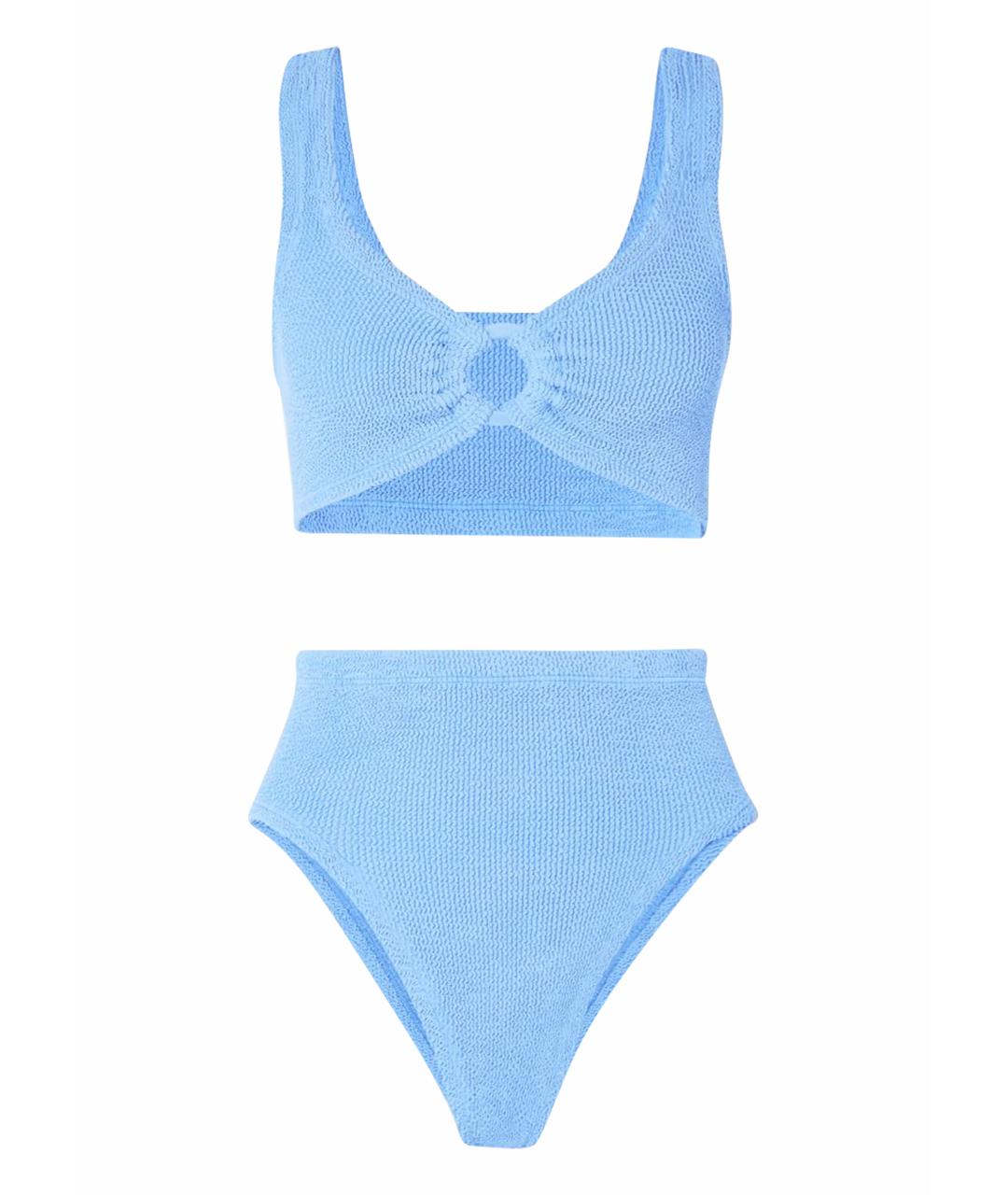 HUNZA G Голубой купальник, фото 1
