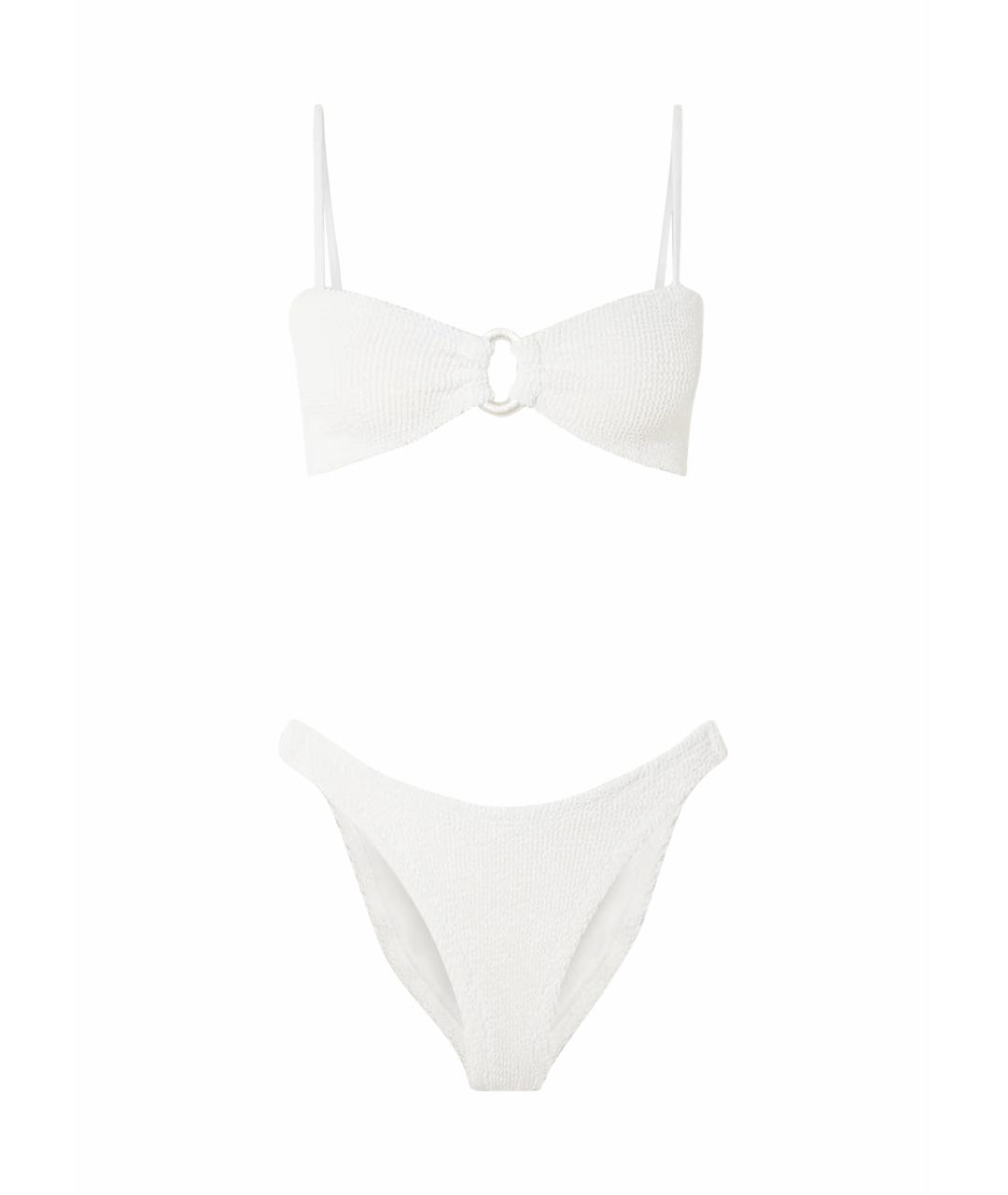 HUNZA G Белый купальник, фото 1