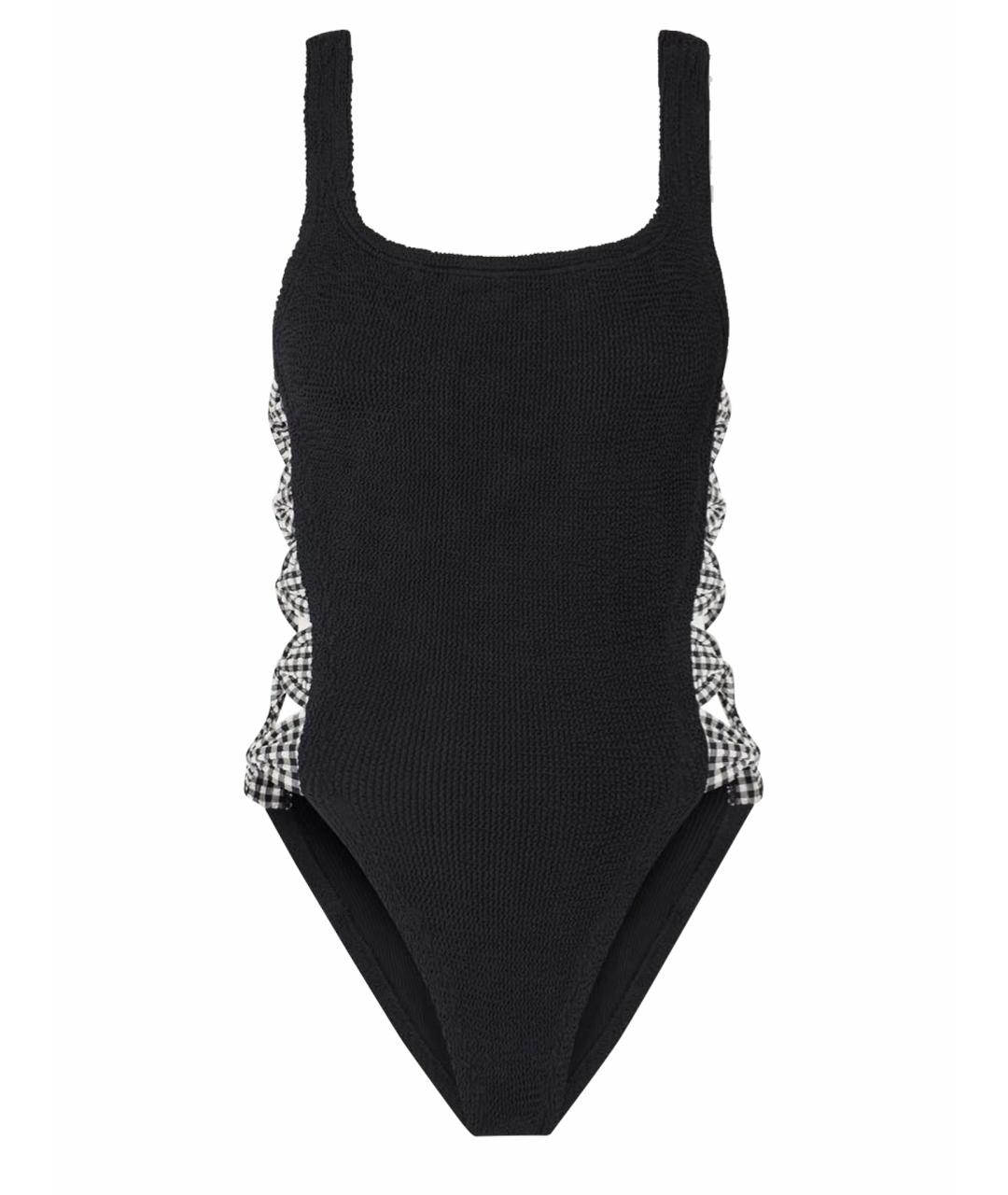 HUNZA G Черный купальник, фото 1