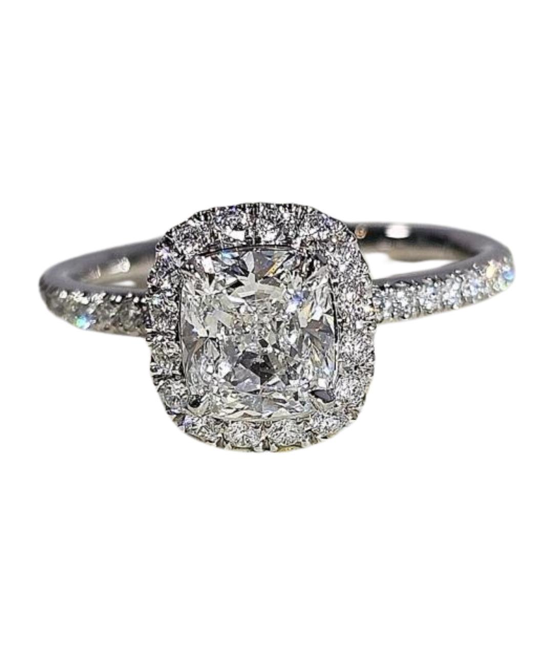 Harry Winston Серебряное платиновое кольцо, фото 1