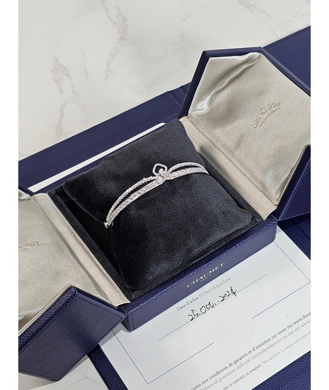CHAUMET Серебрянный браслет из белого золота, фото 2