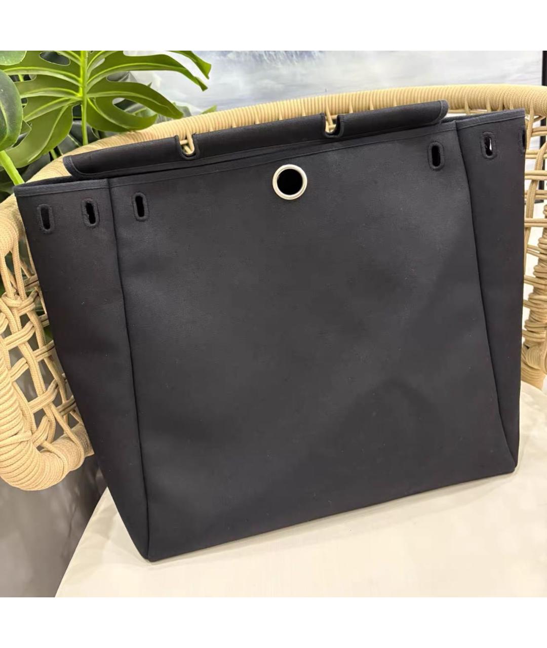 HERMES Черная сумка с короткими ручками, фото 8