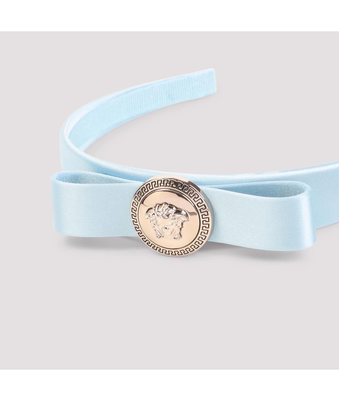 VERSACE Голубой ободок, фото 5