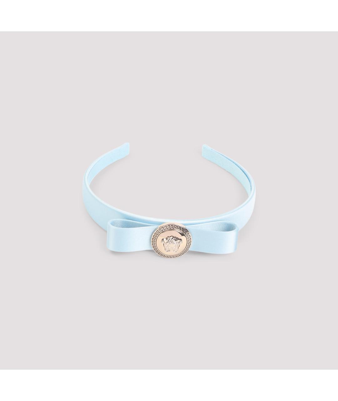 VERSACE Голубой ободок, фото 4