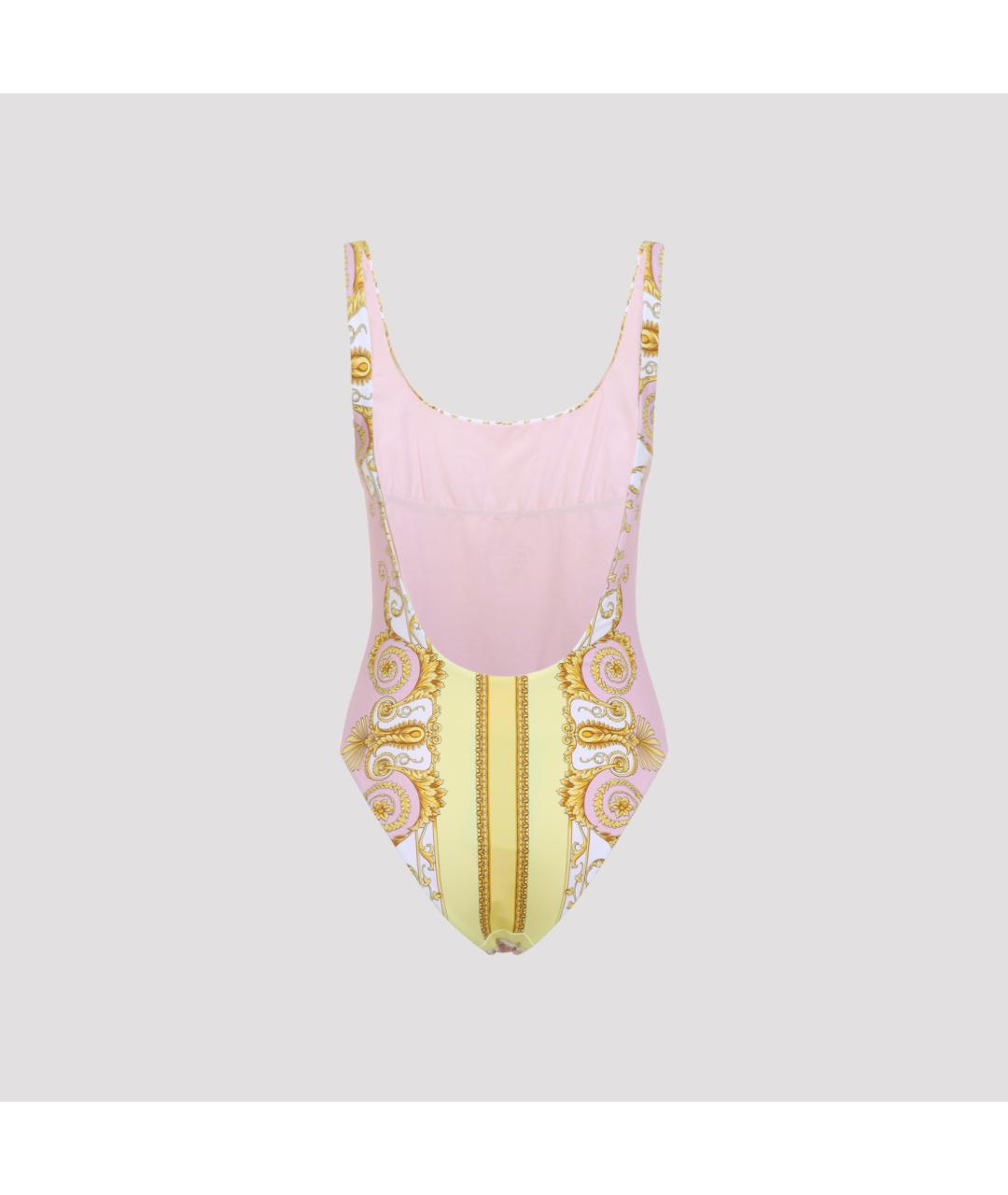VERSACE Мульти полиэстеровый купальник, фото 2