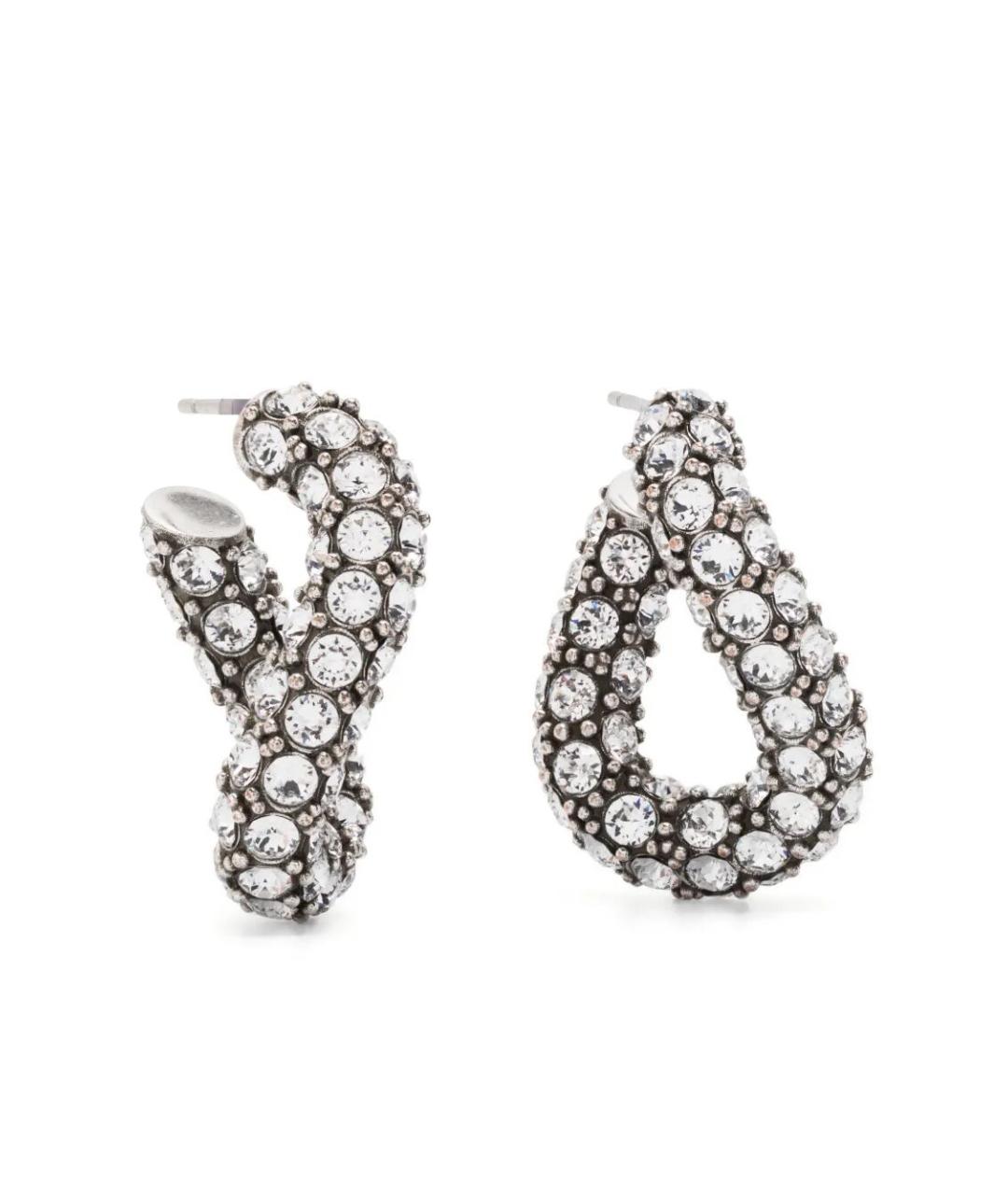 ISABEL MARANT Серебряные металлические серьги, фото 1