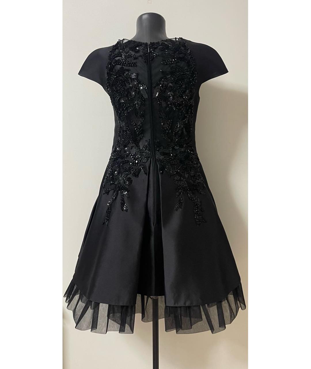 ZUHAIR MURAD Черное шелковое коктейльное платье, фото 6