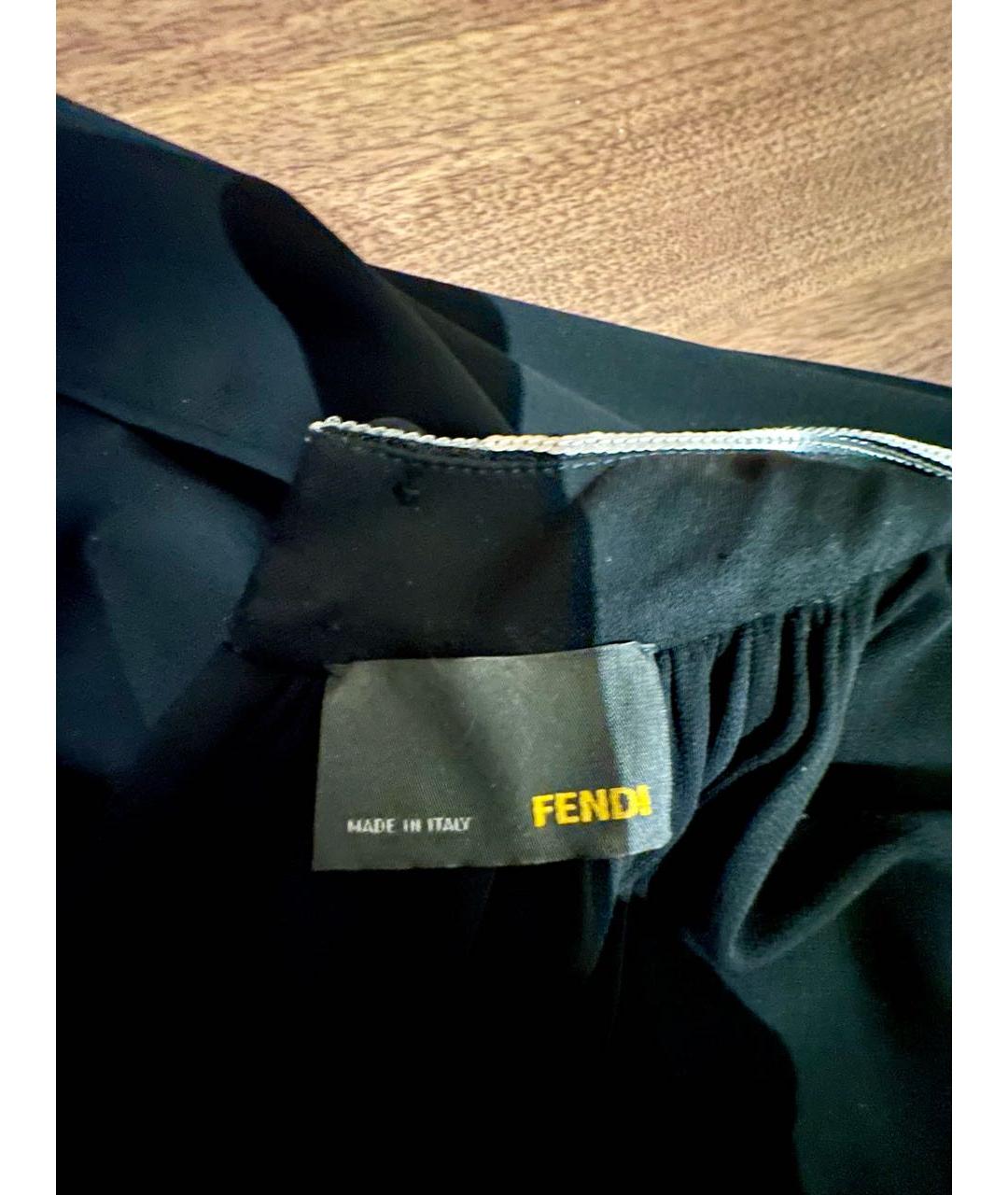 FENDI Черное вечернее платье, фото 3