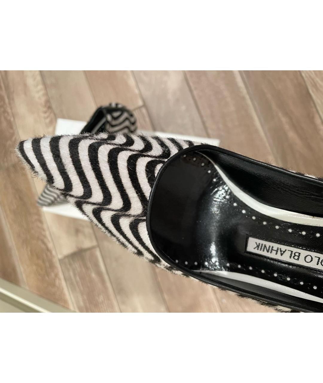 MANOLO BLAHNIK Мульти туфли, фото 4