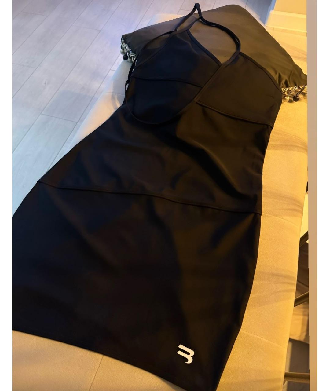 BALENCIAGA Черное повседневное платье, фото 2