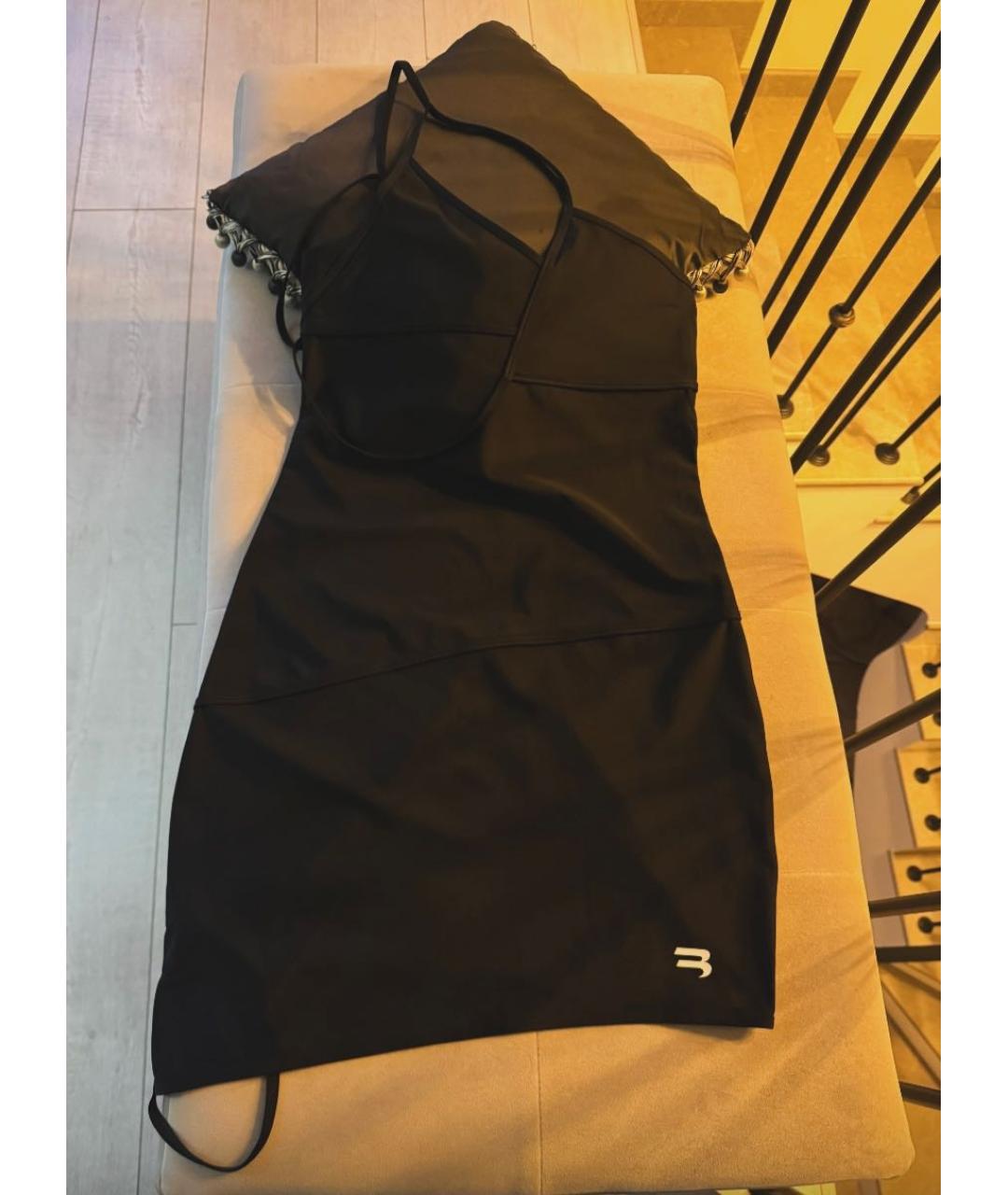 BALENCIAGA Черное повседневное платье, фото 6