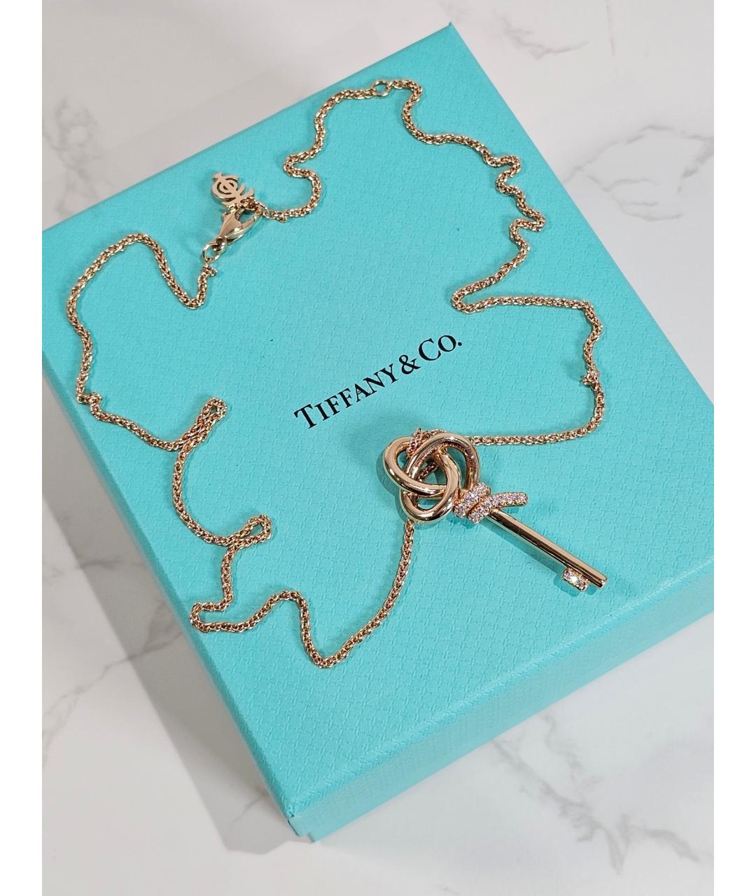 TIFFANY&CO Золотое колье из розового золота, фото 3