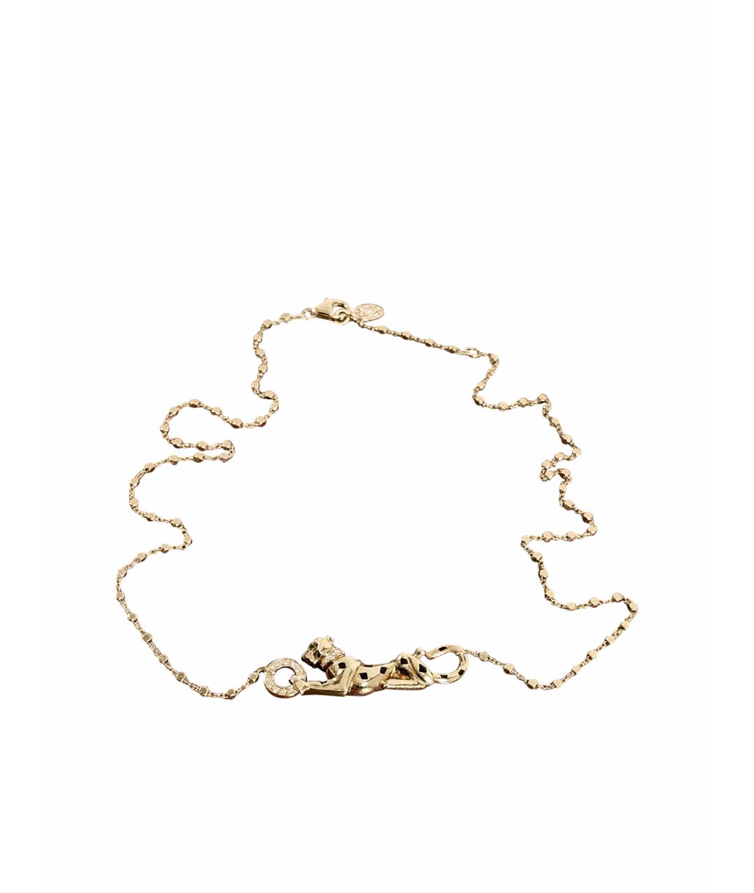 CARTIER Золотое колье из желтого золота, фото 1