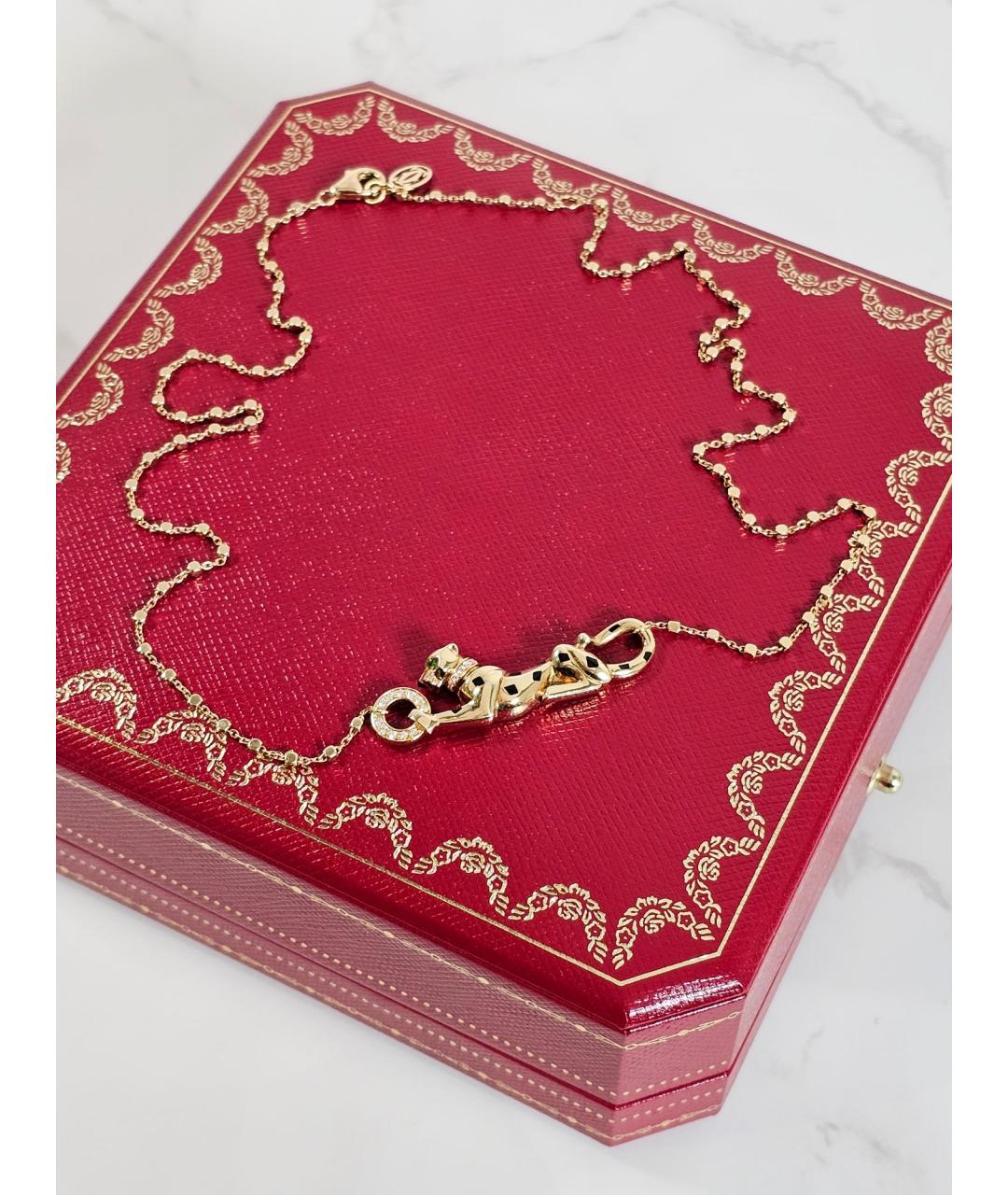 CARTIER Золотое колье из желтого золота, фото 4