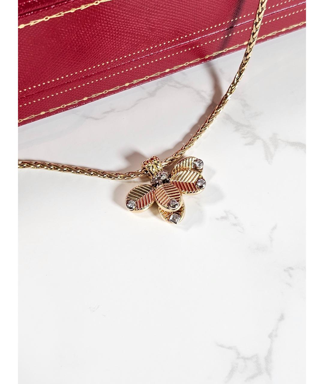CARTIER Золотое колье из желтого золота, фото 5
