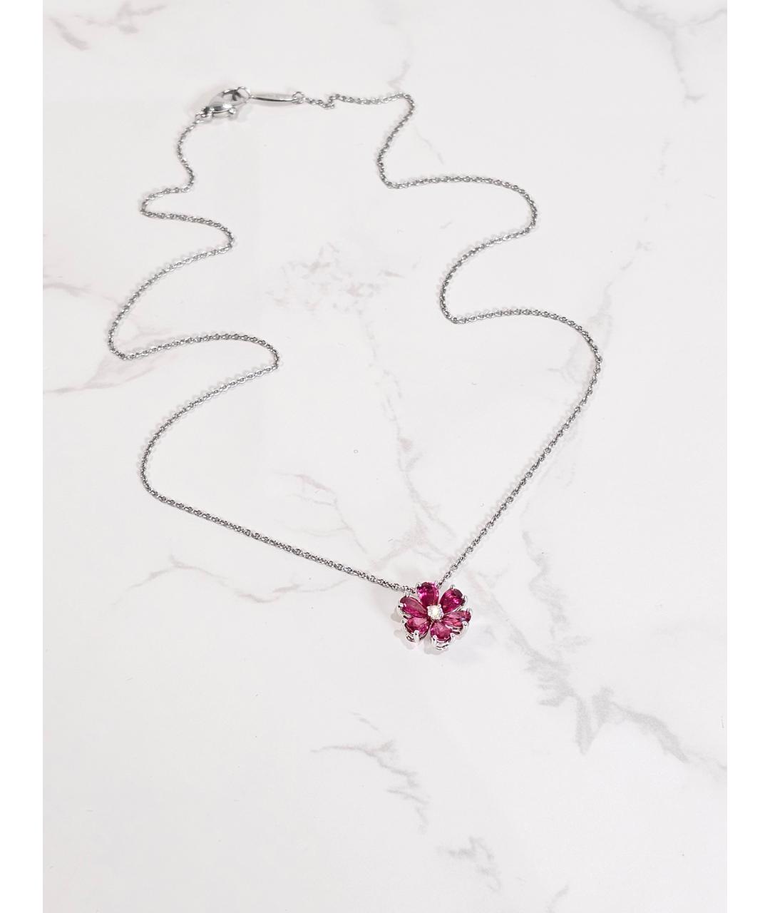 Harry Winston Серебряное платиновое колье, фото 4