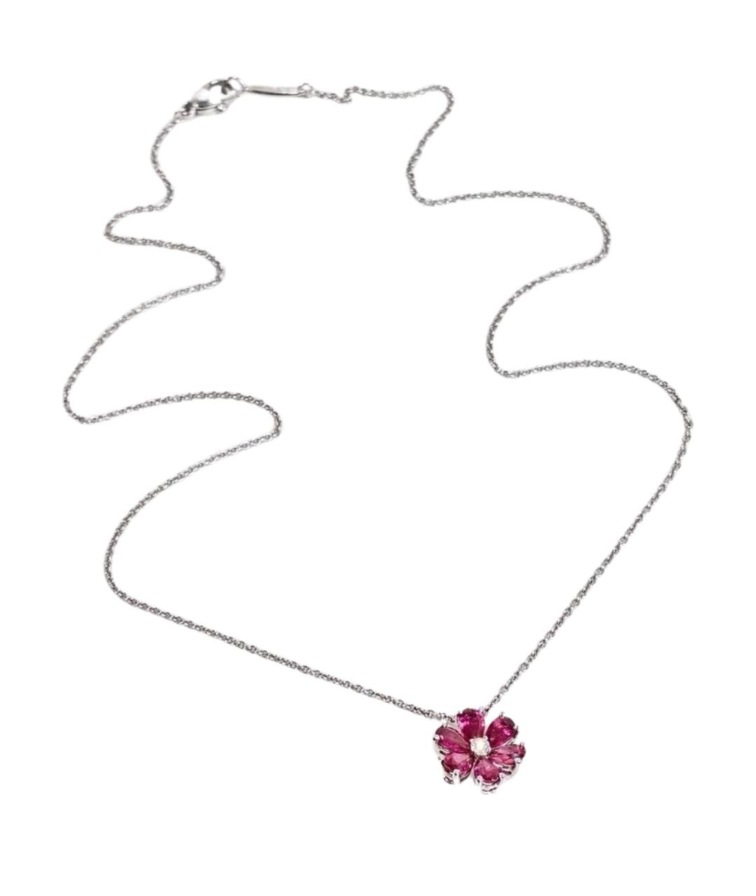 Harry Winston Серебряное платиновое колье, фото 1