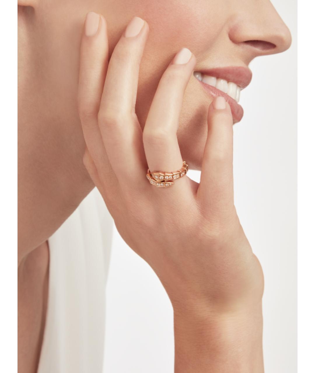 BVLGARI Золотое кольцо из розового золота, фото 4