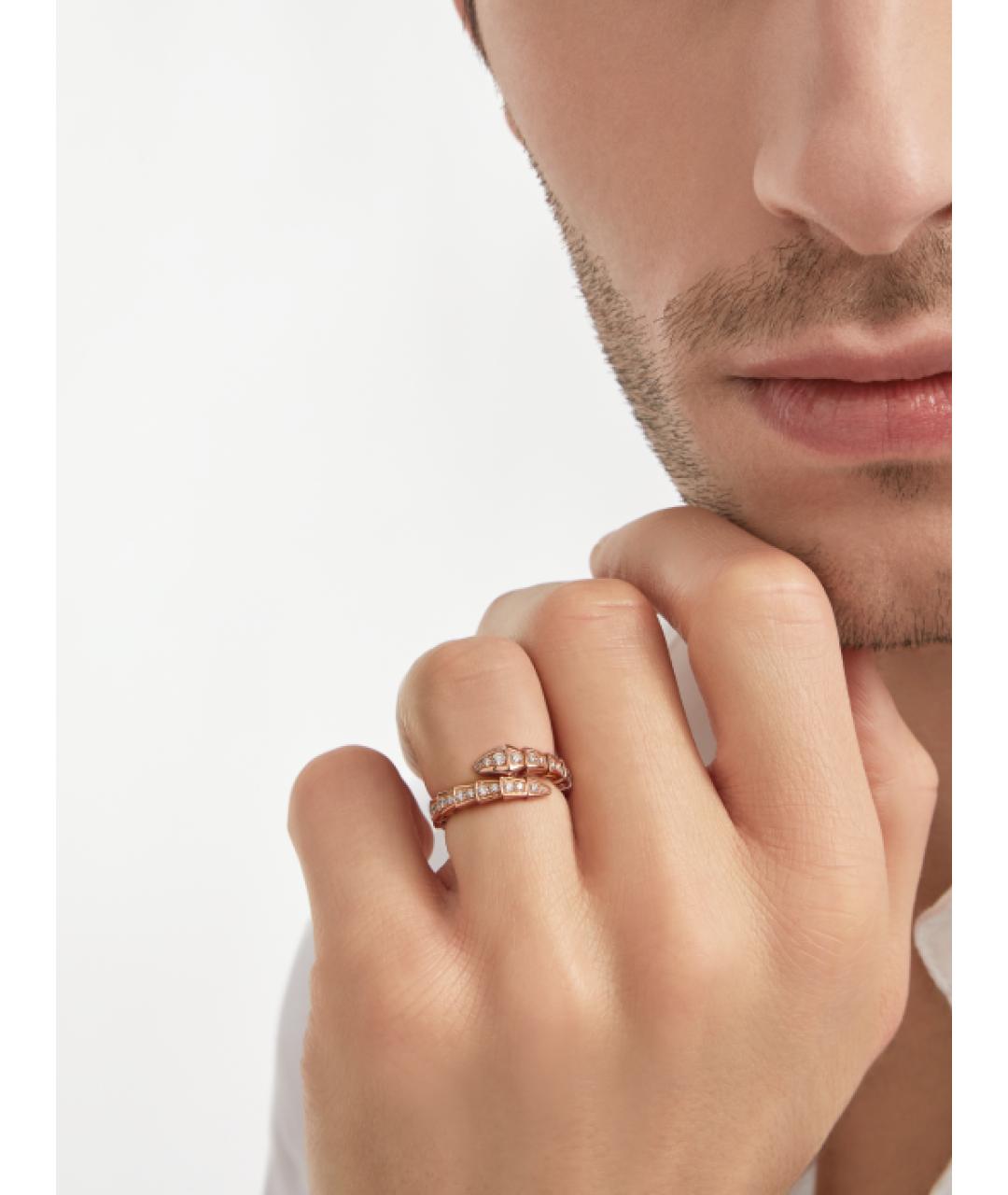 BVLGARI Золотое кольцо из розового золота, фото 5