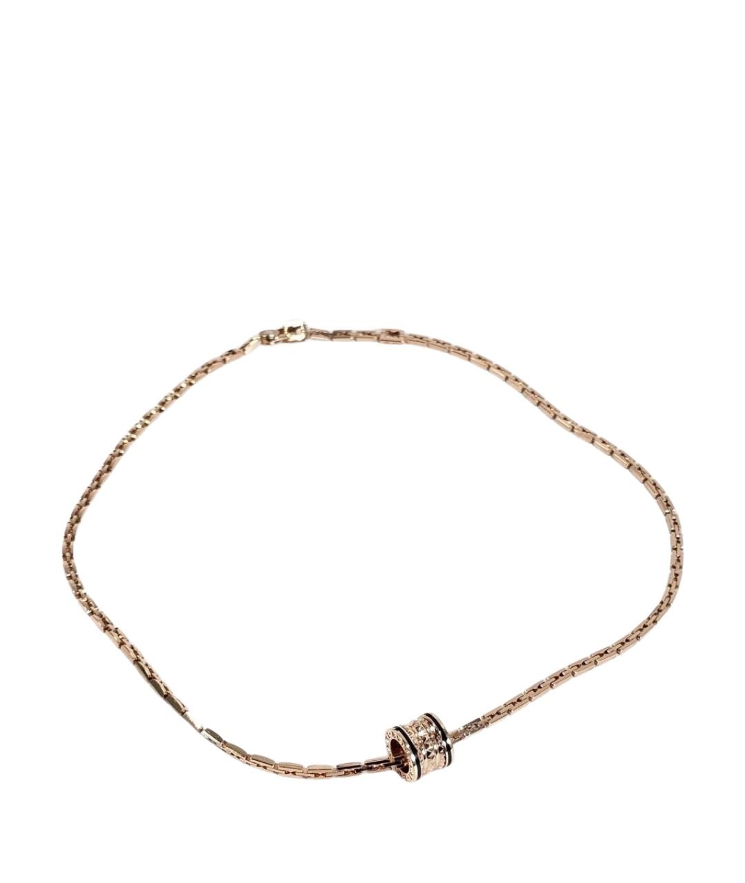 BVLGARI Золотое колье из розового золота, фото 1
