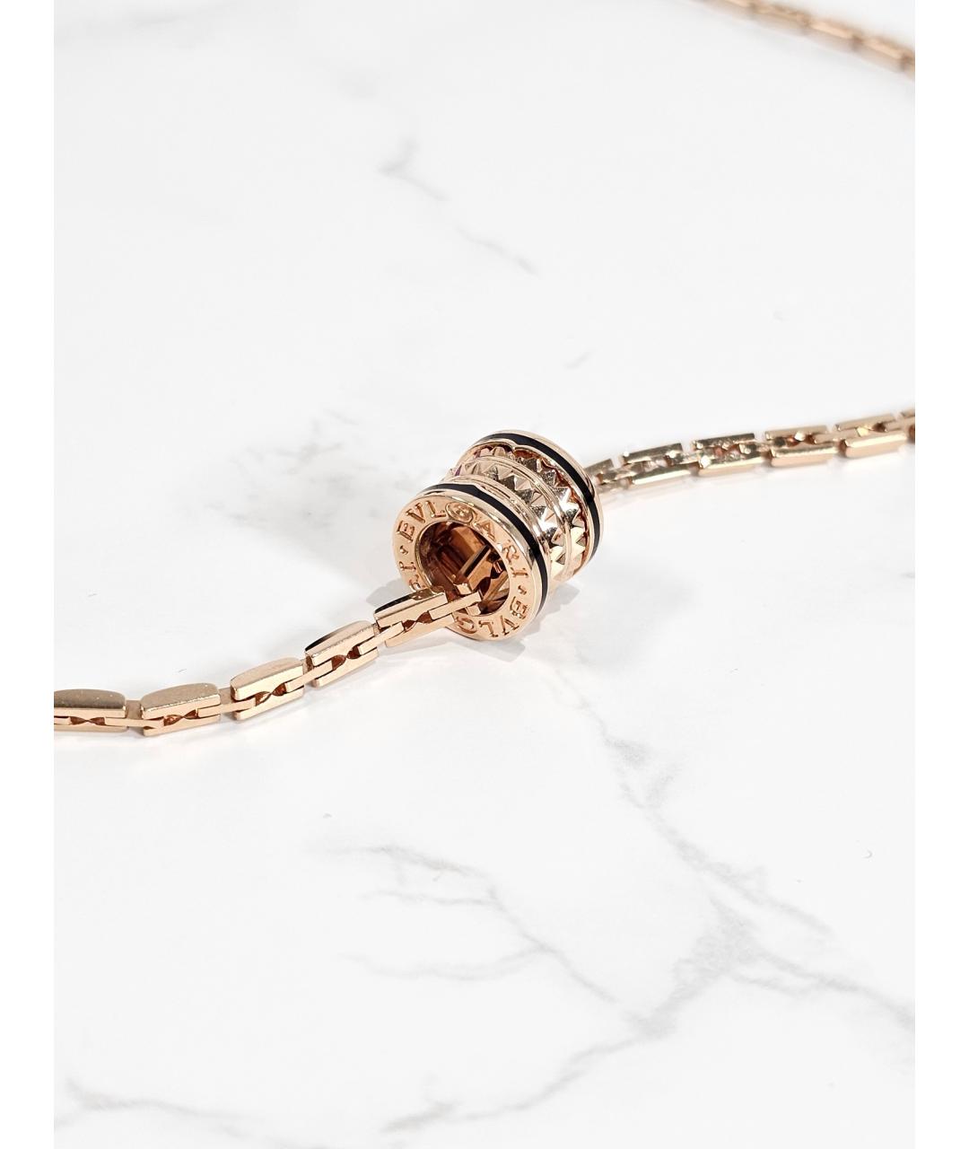 BVLGARI Золотое колье из розового золота, фото 2