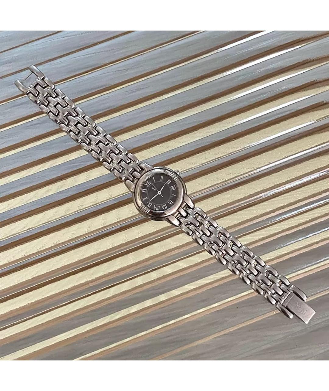 SAINT LAURENT Серебряные металлические часы, фото 6