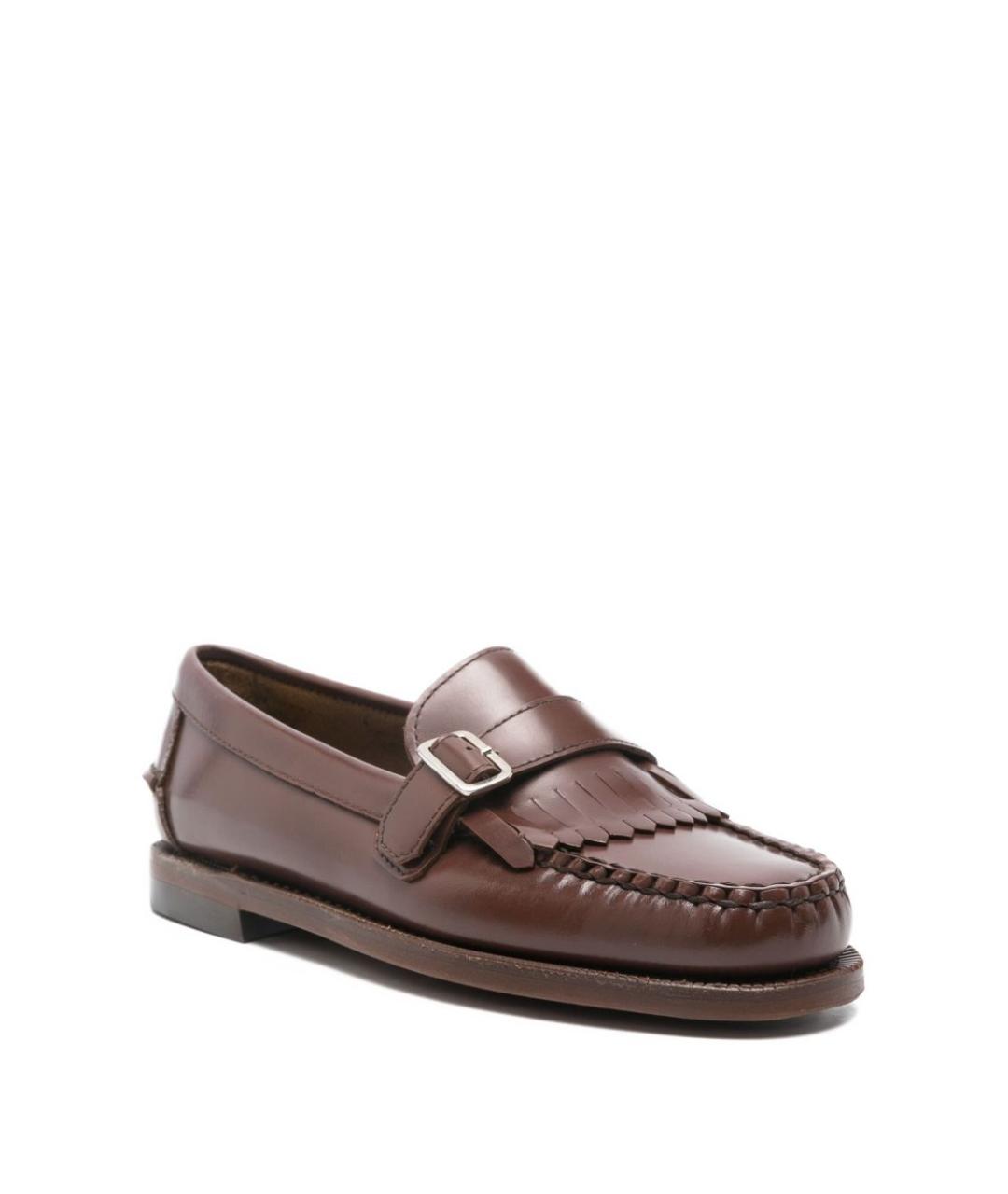 SEBAGO Коричневые кожаные лоферы, фото 3