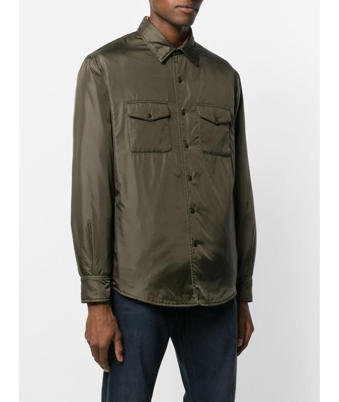 ASPESI Зеленая кэжуал рубашка, фото 4