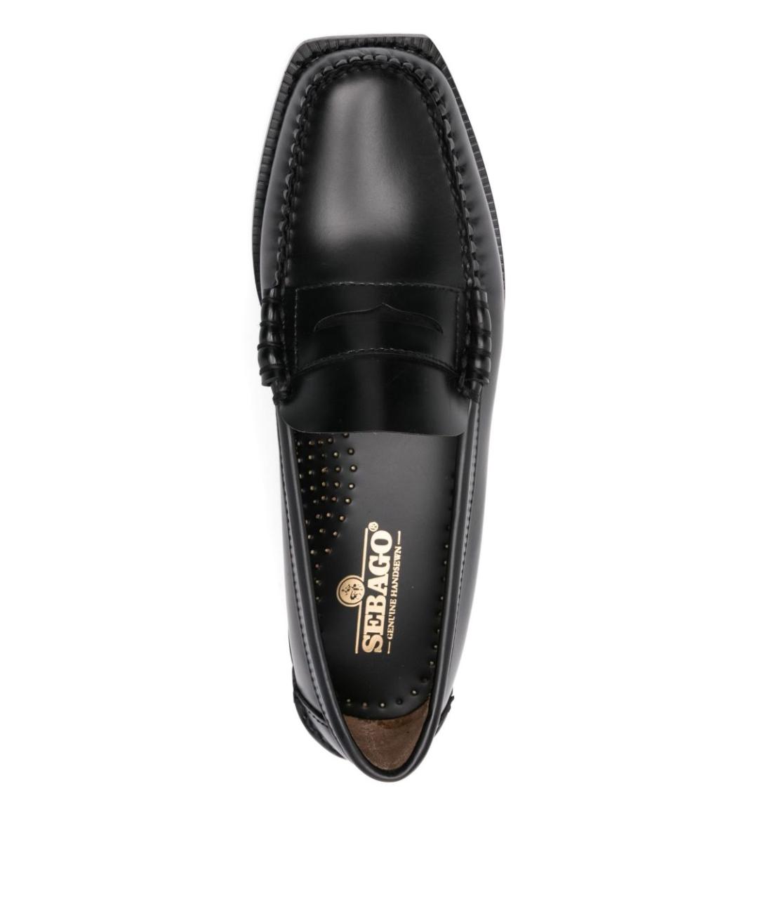 SEBAGO Черные кожаные лоферы, фото 3