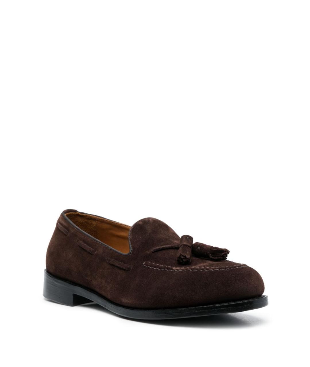 SEBAGO Коричневые кожаные лоферы, фото 4