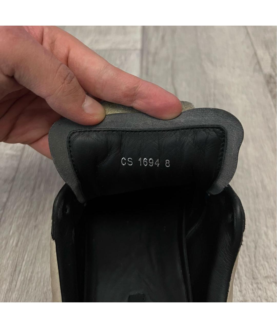 DOLCE&GABBANA Мульти кожаные низкие кроссовки / кеды, фото 7